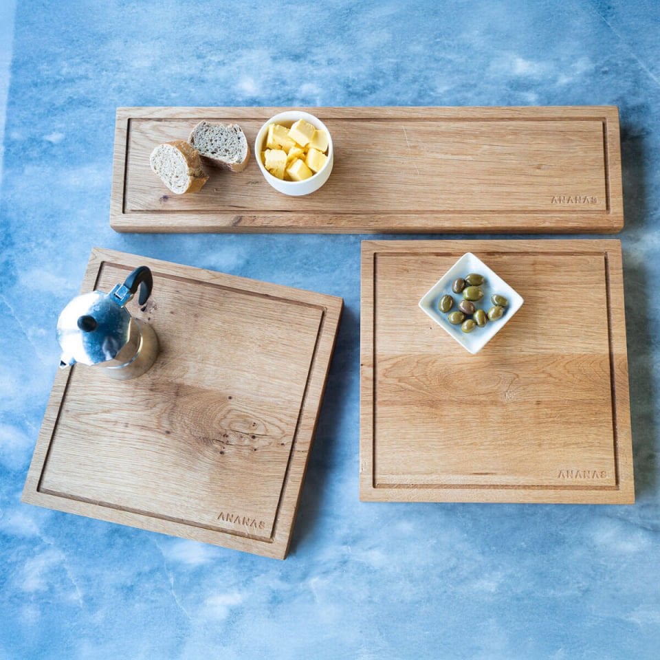 Oak Serving Board Set – BORDER Series