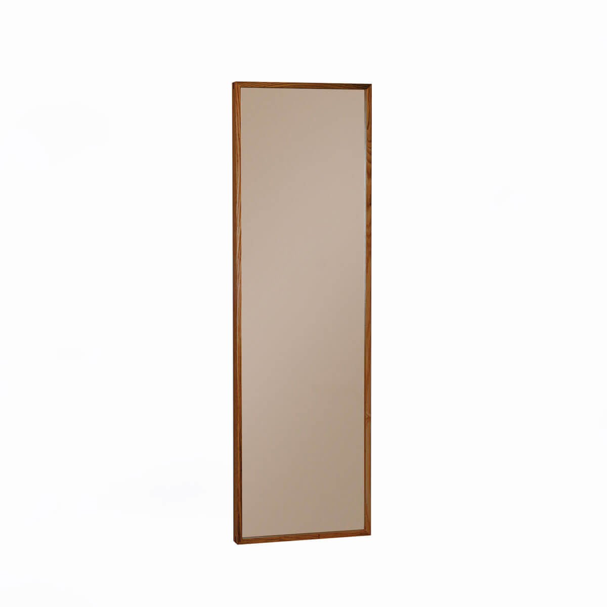 Ahşap Çerçeveli Bronz Ayna, Uzun – EDGE Serisi