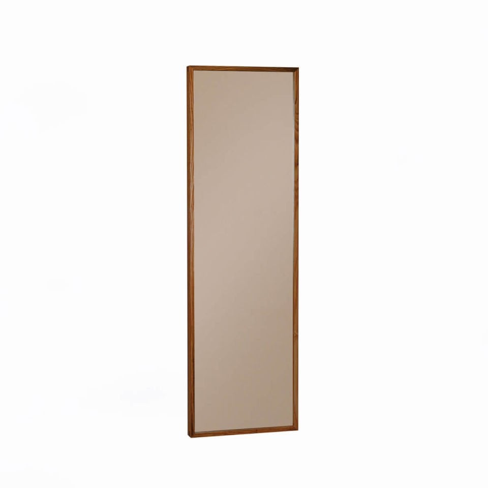 Ahşap Çerçeveli Bronz Ayna, Uzun – EDGE Serisi Forest