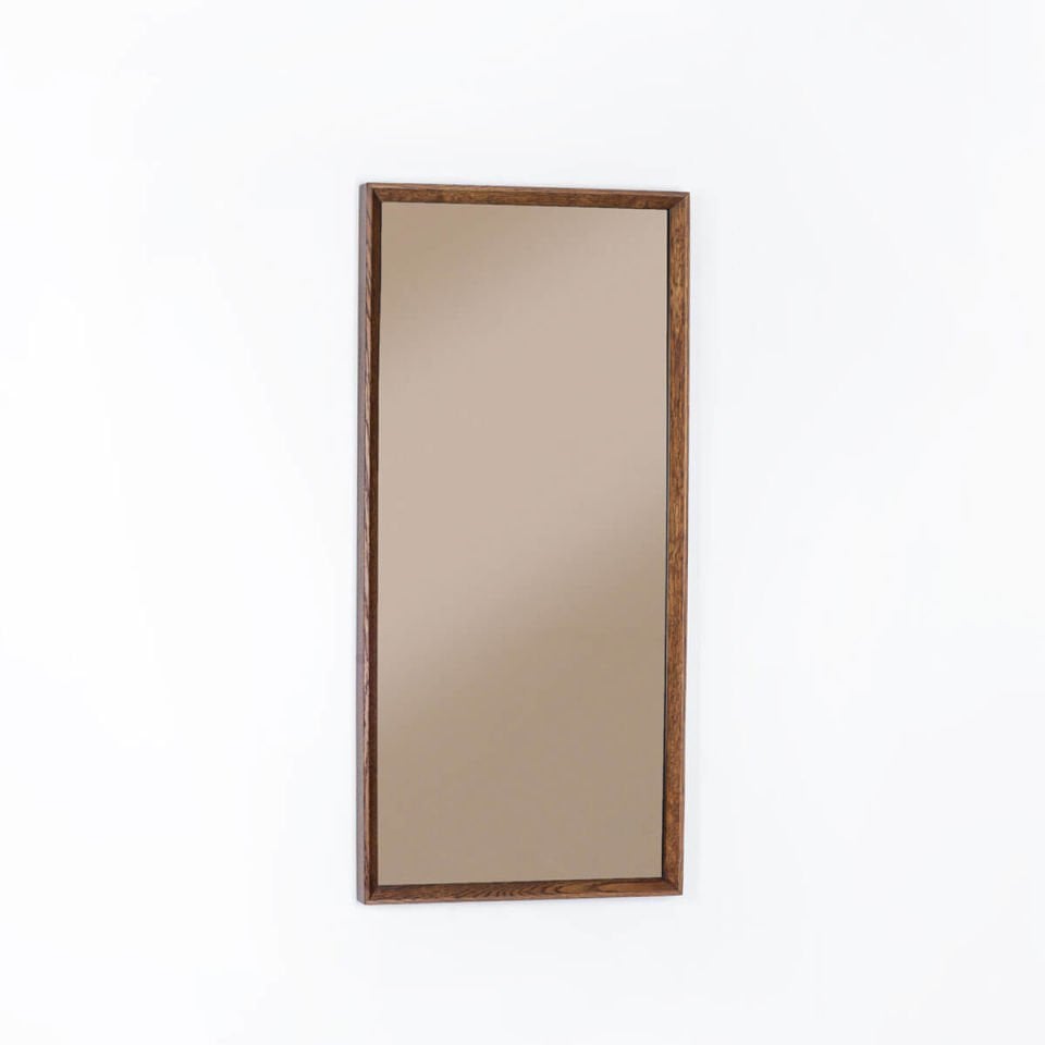 Wooden Framed Bronze Mirror, Medium Size – REGULAR Series