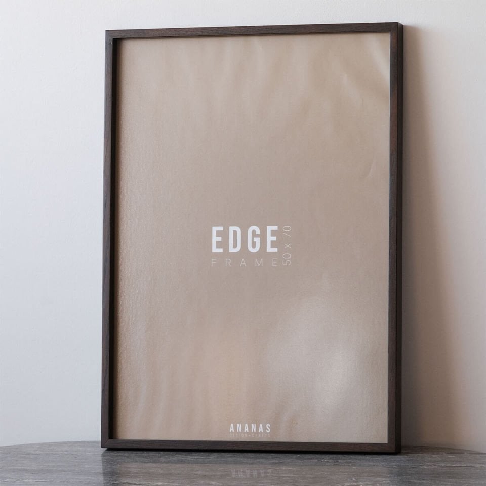 Masif Ahşap Dekoratif Çerçeve, Meşe – EDGE Serisi 52x72 cm