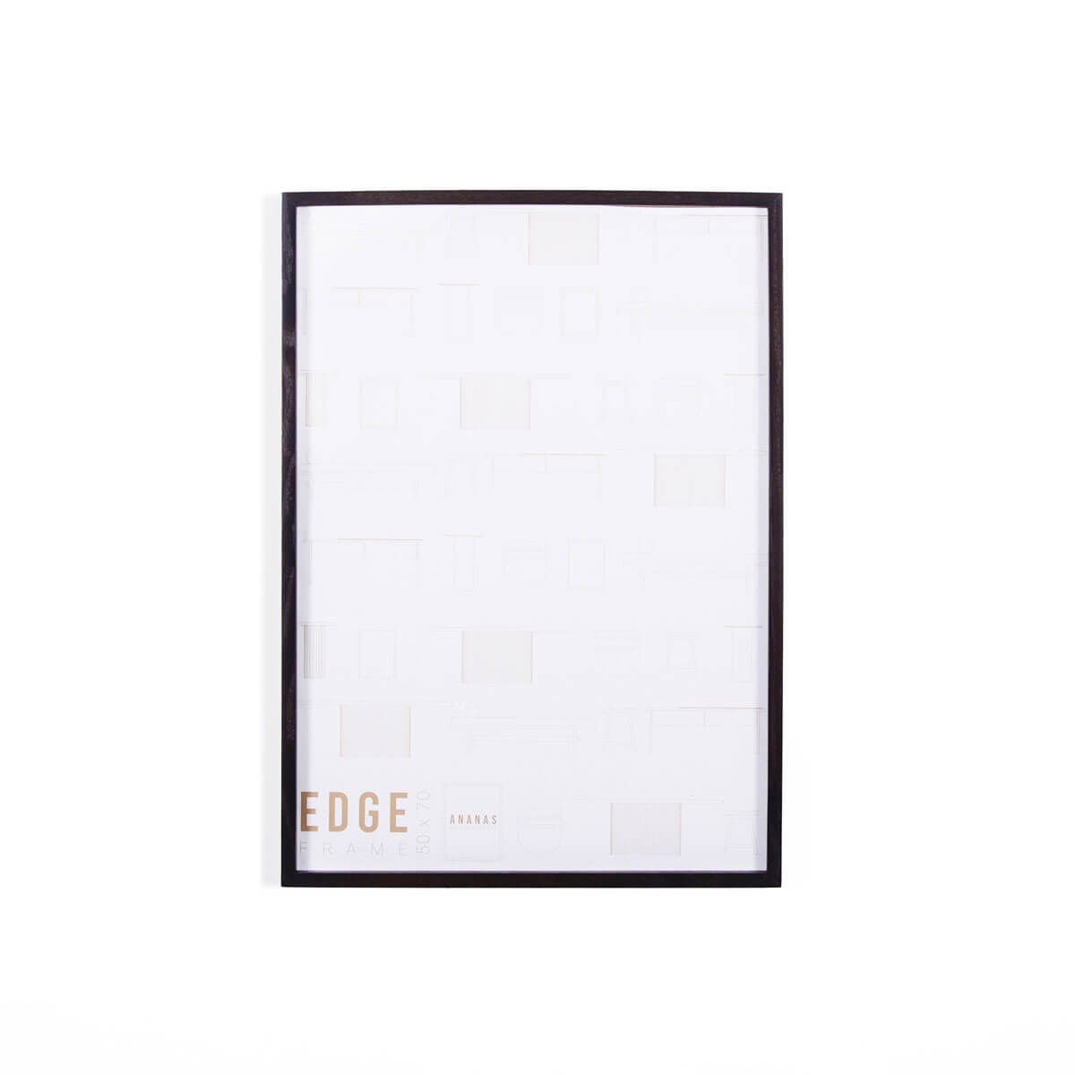 Masif Ahşap Dekoratif Çerçeve, Meşe – EDGE Serisi 52x72 cm