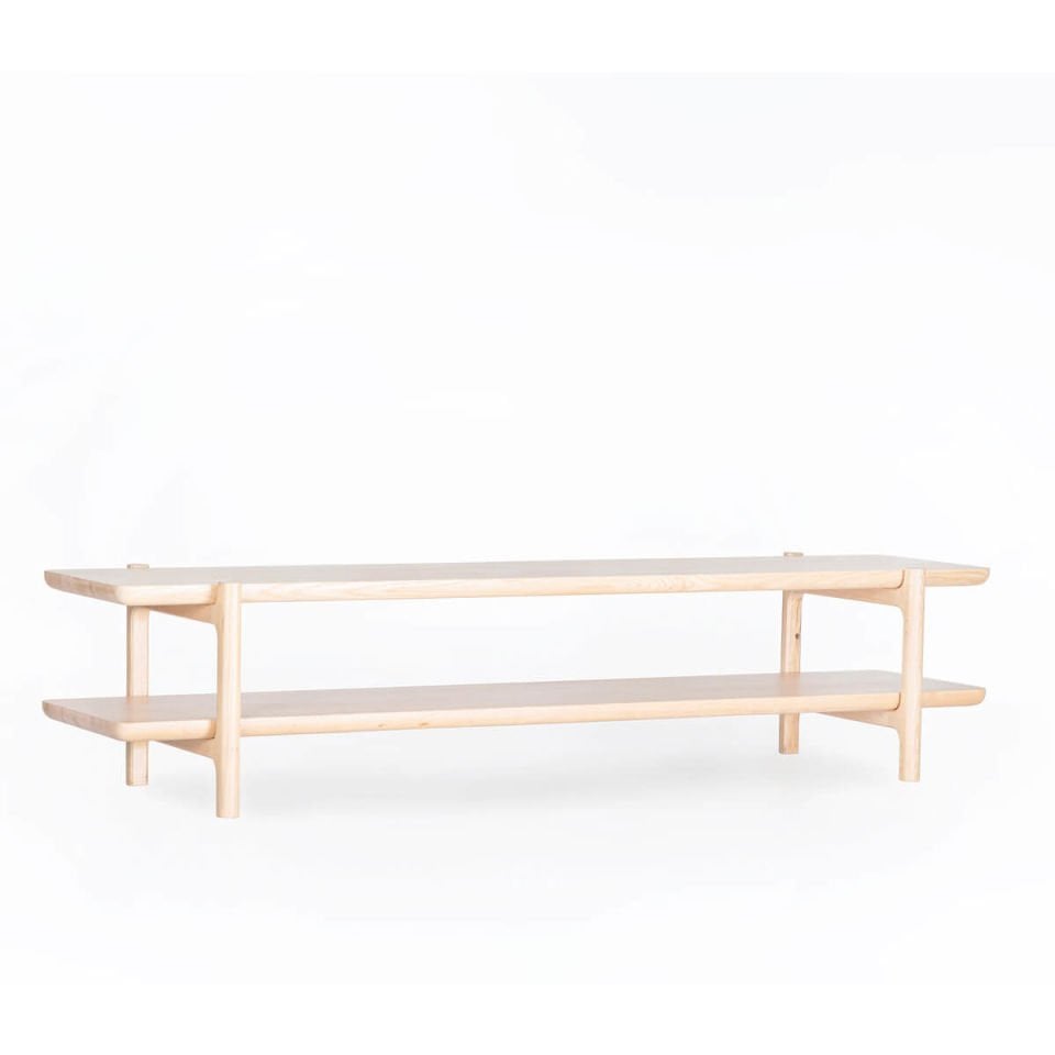 Solid Oak TV Unit 2 – HOMELAND Series Raw