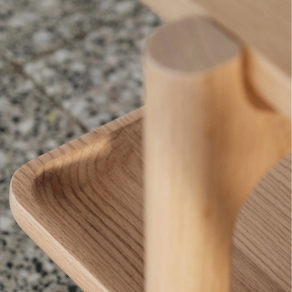Solid Oak TV Unit 1 – HOMELAND Series Raw