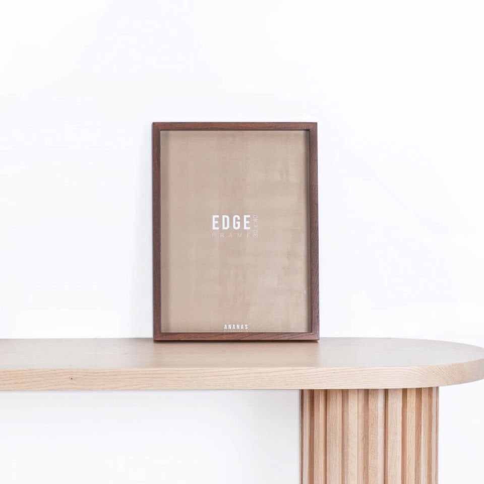 Masif Ahşap Dekoratif Çerçeve, Meşe – EDGE Serisi 32x42 cm