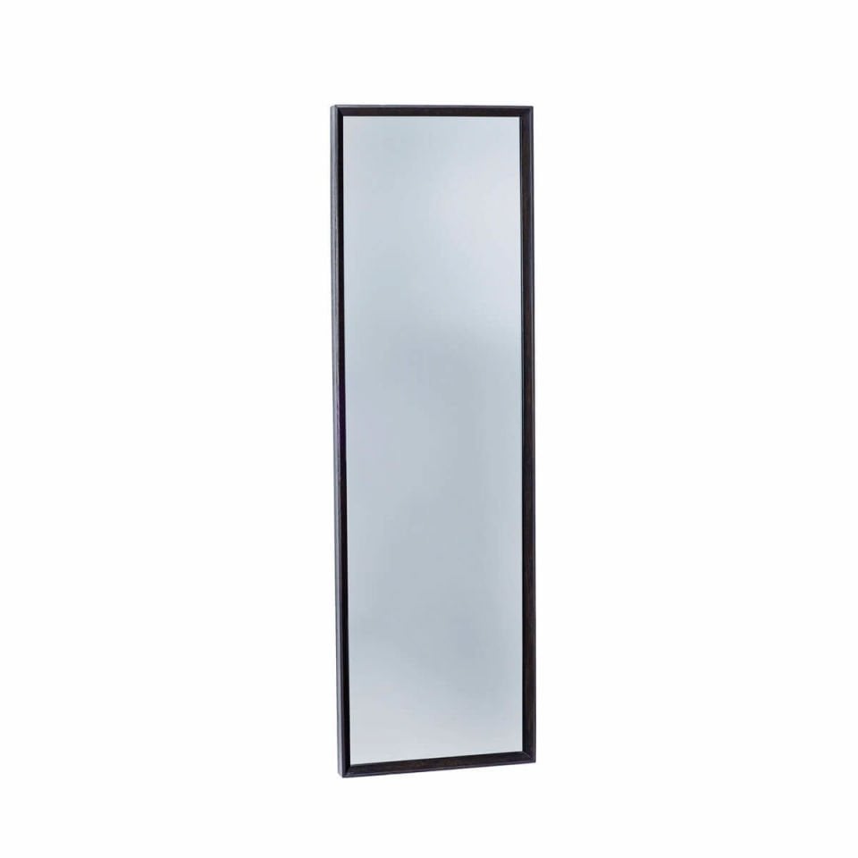 Wooden Framed Smoked Mirror, Long – REGULAR Series Dark