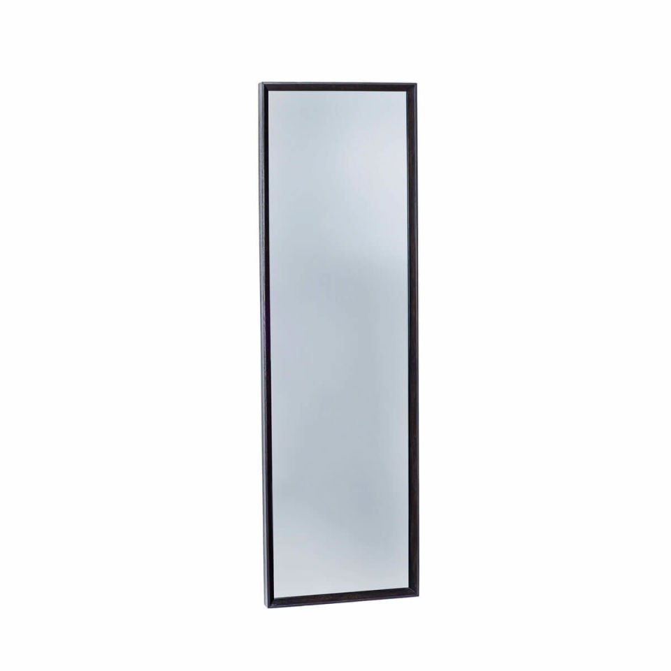 Wooden Framed Smoked Mirror, Long – REGULAR Series Dark