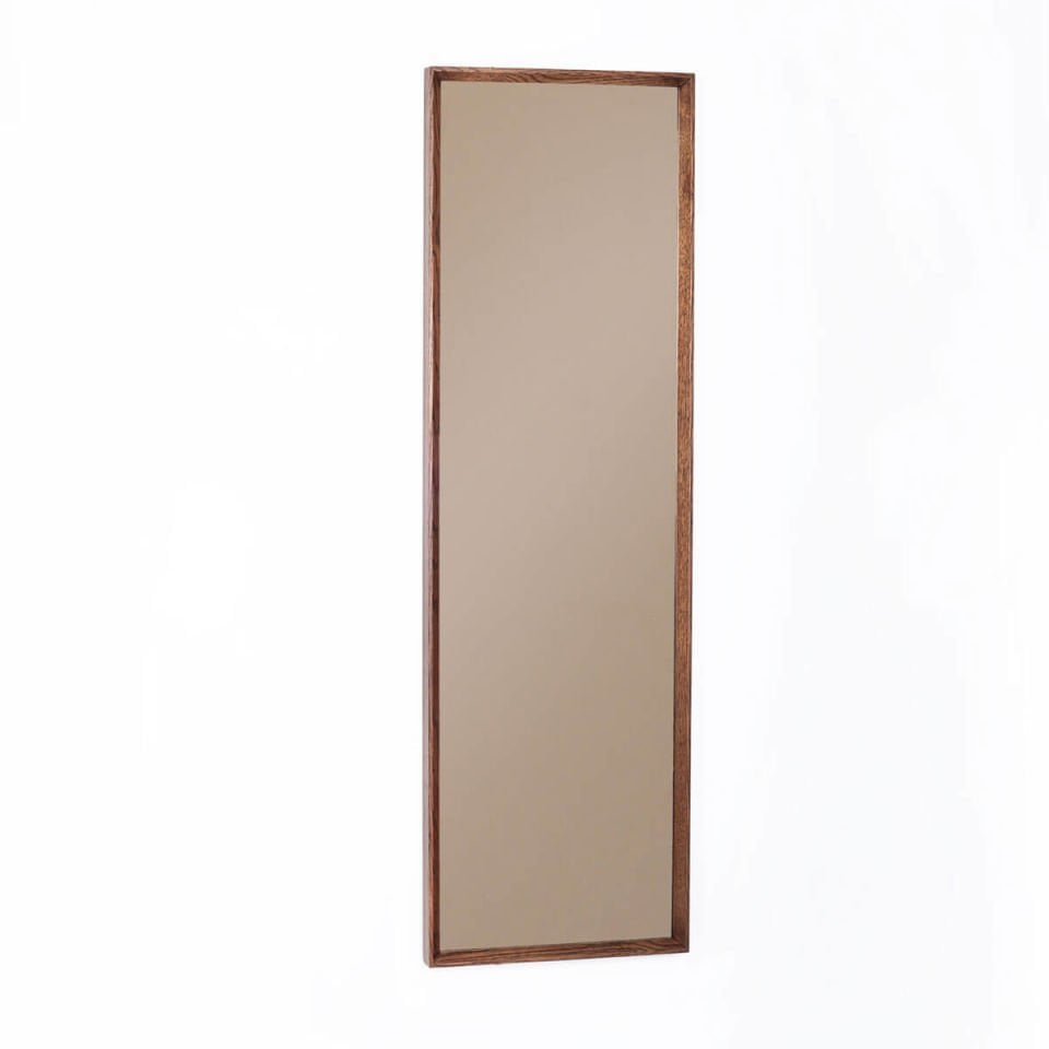 Ahşap Çerçeveli Bronz Ayna, Uzun – REGULAR Serisi Forest