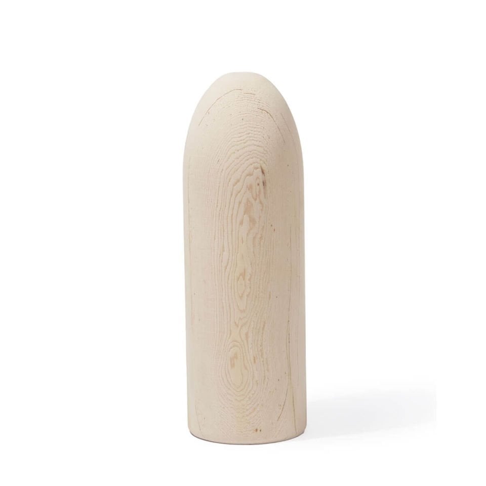 Solid Wood Paperweight / Decorative Object - BULLET Series, Cedar, Large