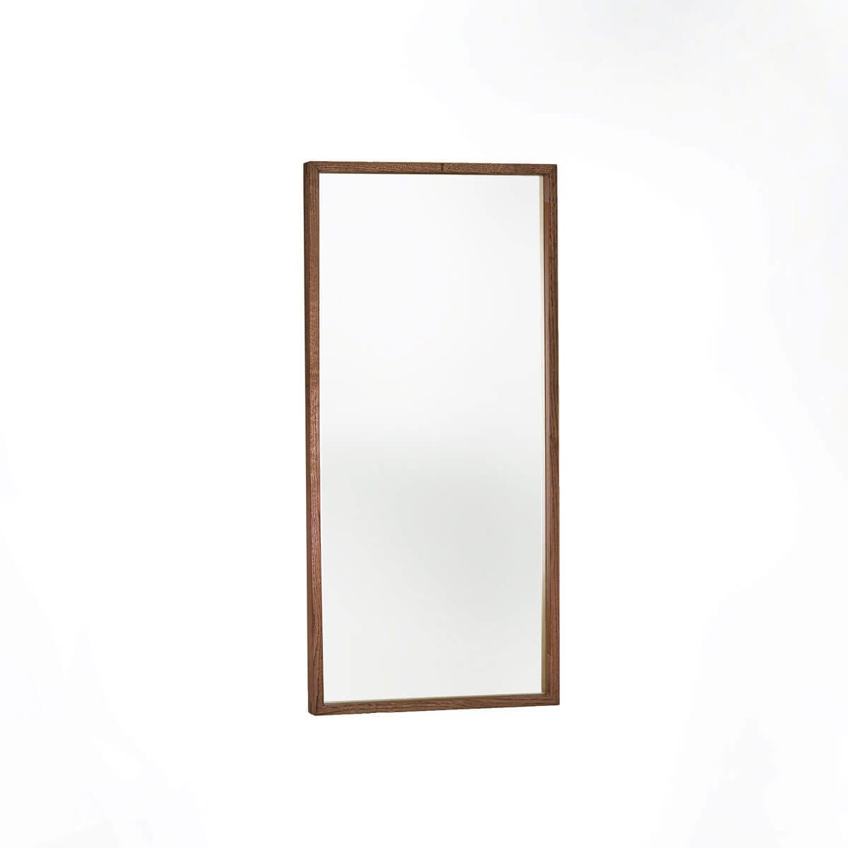 Ahşap Çerçeveli Bronz Ayna, Orta Boy – EDGE Serisi