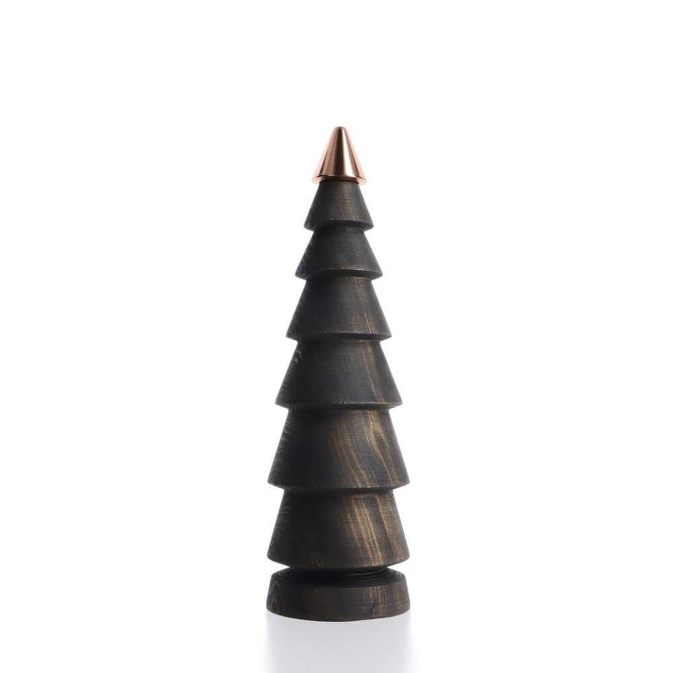 Wooden Christmas Tree FIR – Bronze Headed Cedar, Large Dark