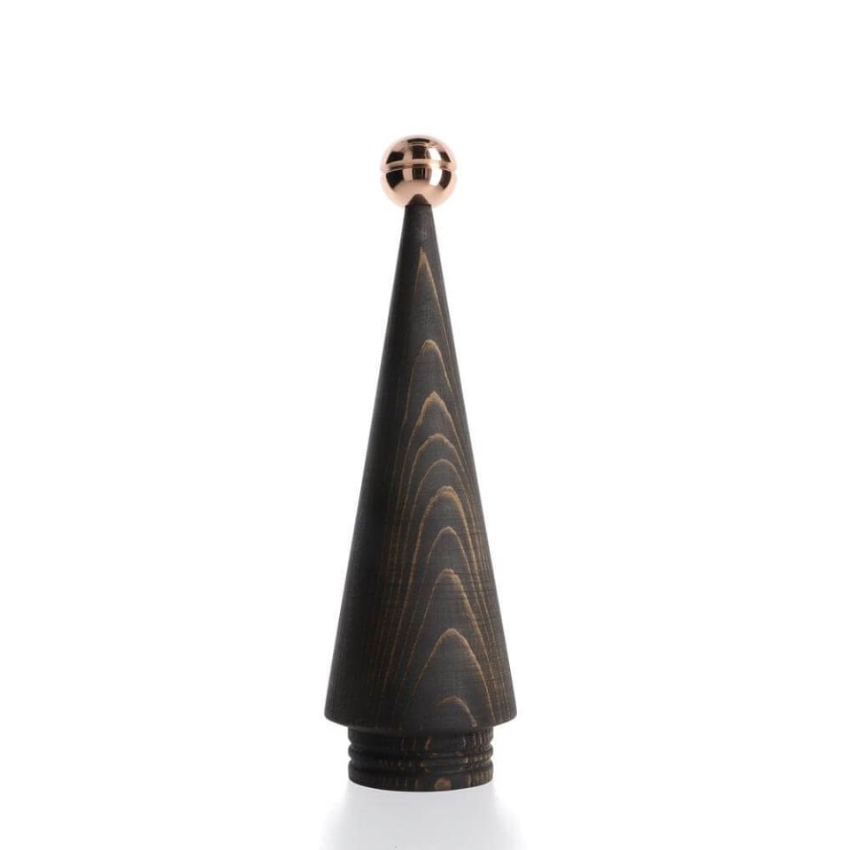 Wooden Christmas Tree JUNIPER – Bronze Headed Cedar, Large Dark