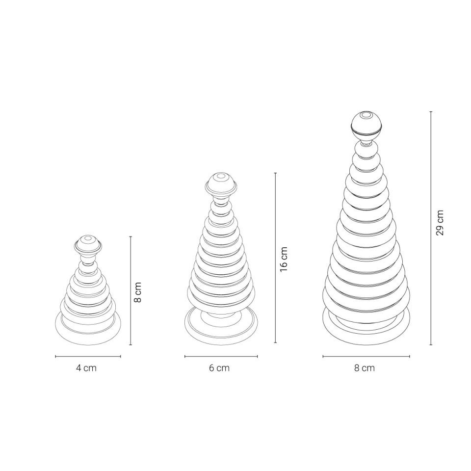 Ahşap Yılbaşı Ağacı Seti CEDAR – Sedir Forest