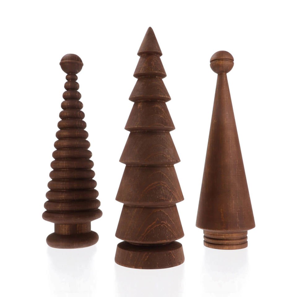 Ahşap Yılbaşı Ağacı Seti – Sedir, Büyük Boy Forest
