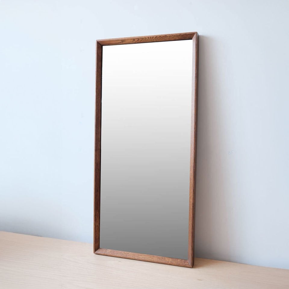Wooden Framed Mirror, Medium Size – REGULAR Series Forest