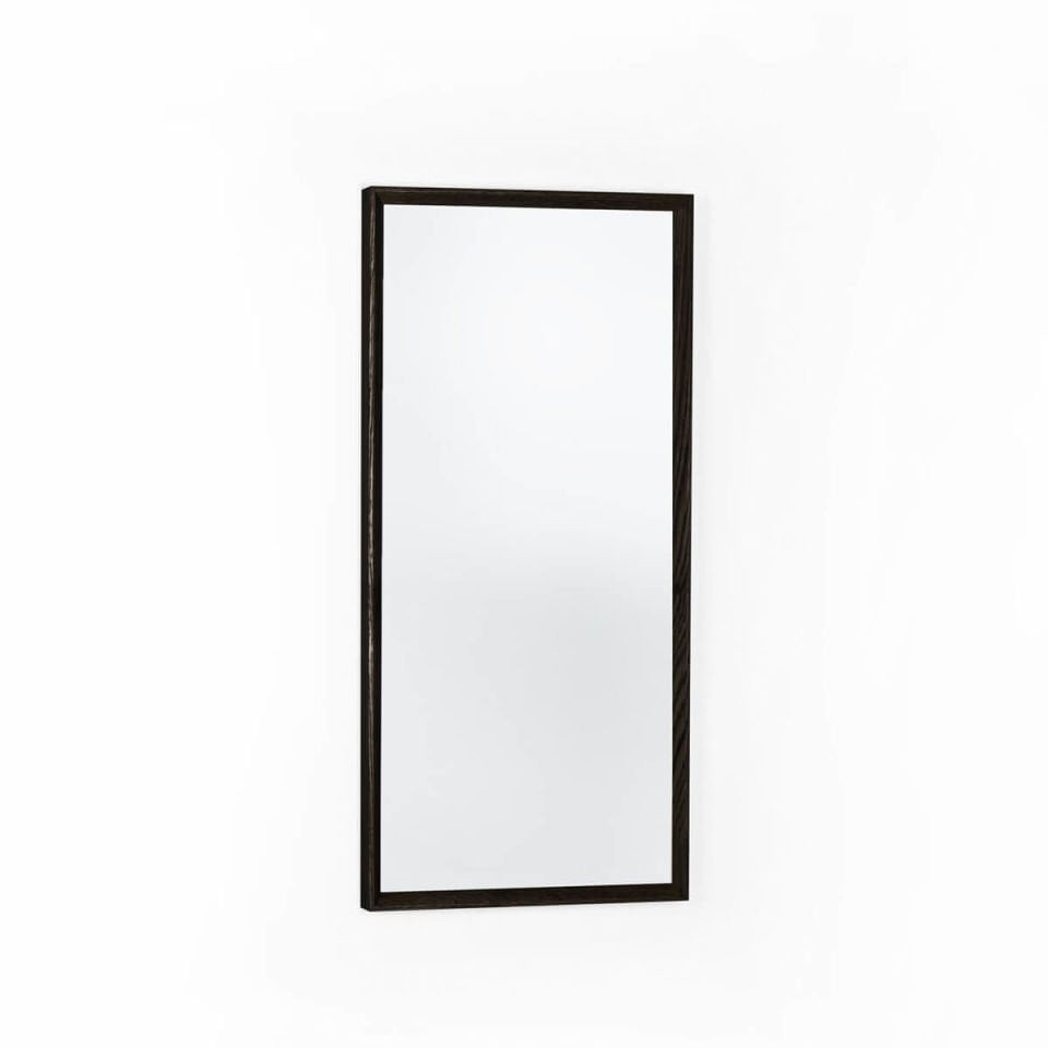 Wooden Framed Mirror, Medium Size – REGULAR Series Dark
