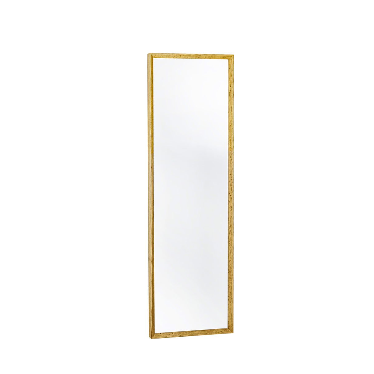 Wooden Framed Mirror, Long – REGULAR Series Honey