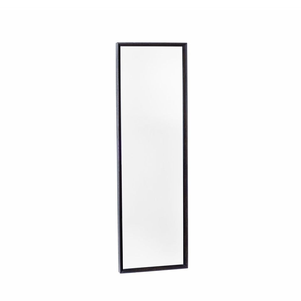 Wooden Framed Mirror, Long – REGULAR Series Dark