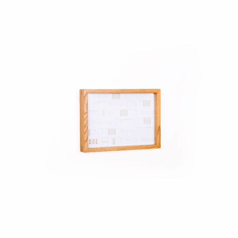 Masif Ahşap Dekoratif Çerçeve, Meşe – EDGE Serisi 23x32 cm Honey