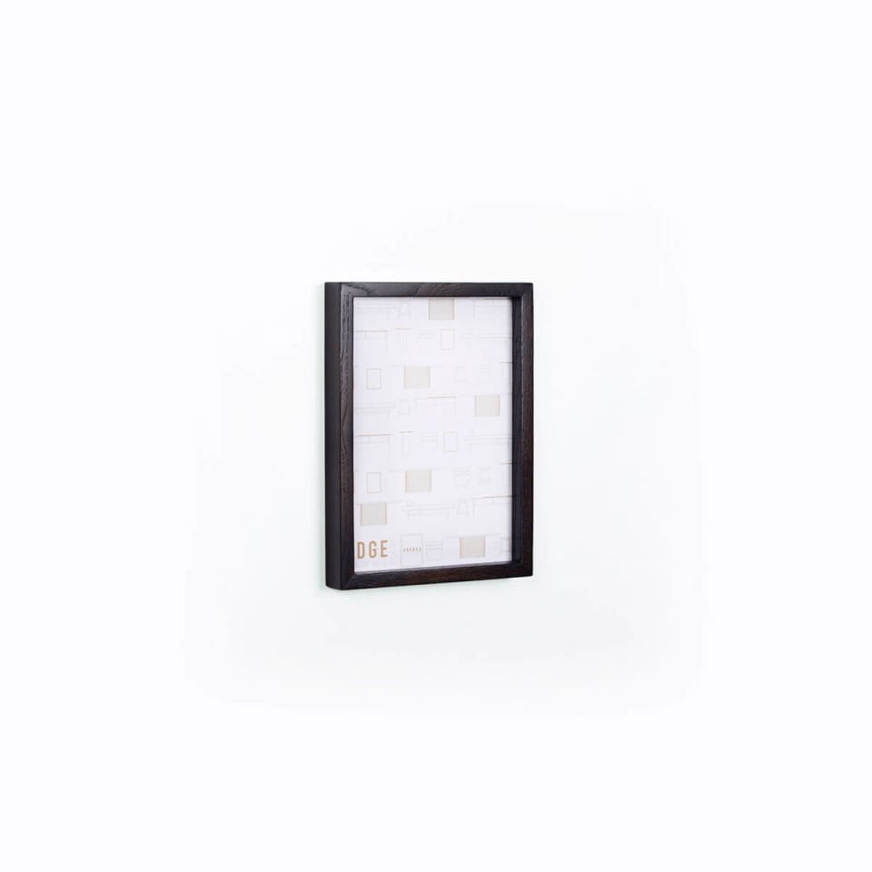 Solid Wood Decorative Frame, Oak – EDGE Series 23x32 cm Dark