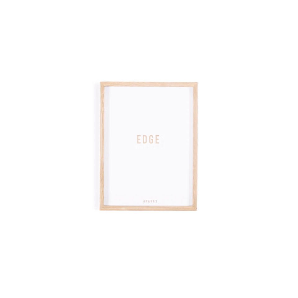 Solid Wood Decorative Frame, Oak – EDGE Series 32x42 cm Raw