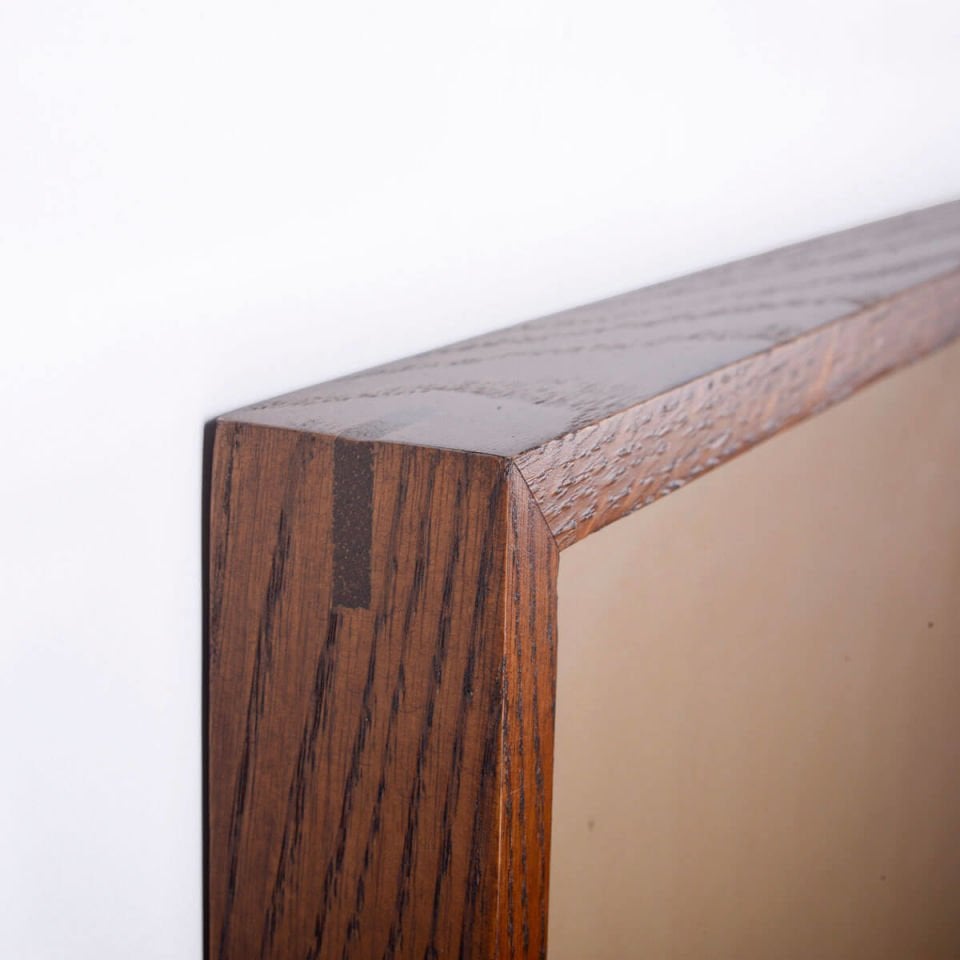 Solid Wood Decorative Frame, Oak – EDGE Series 52x72 cm Forest
