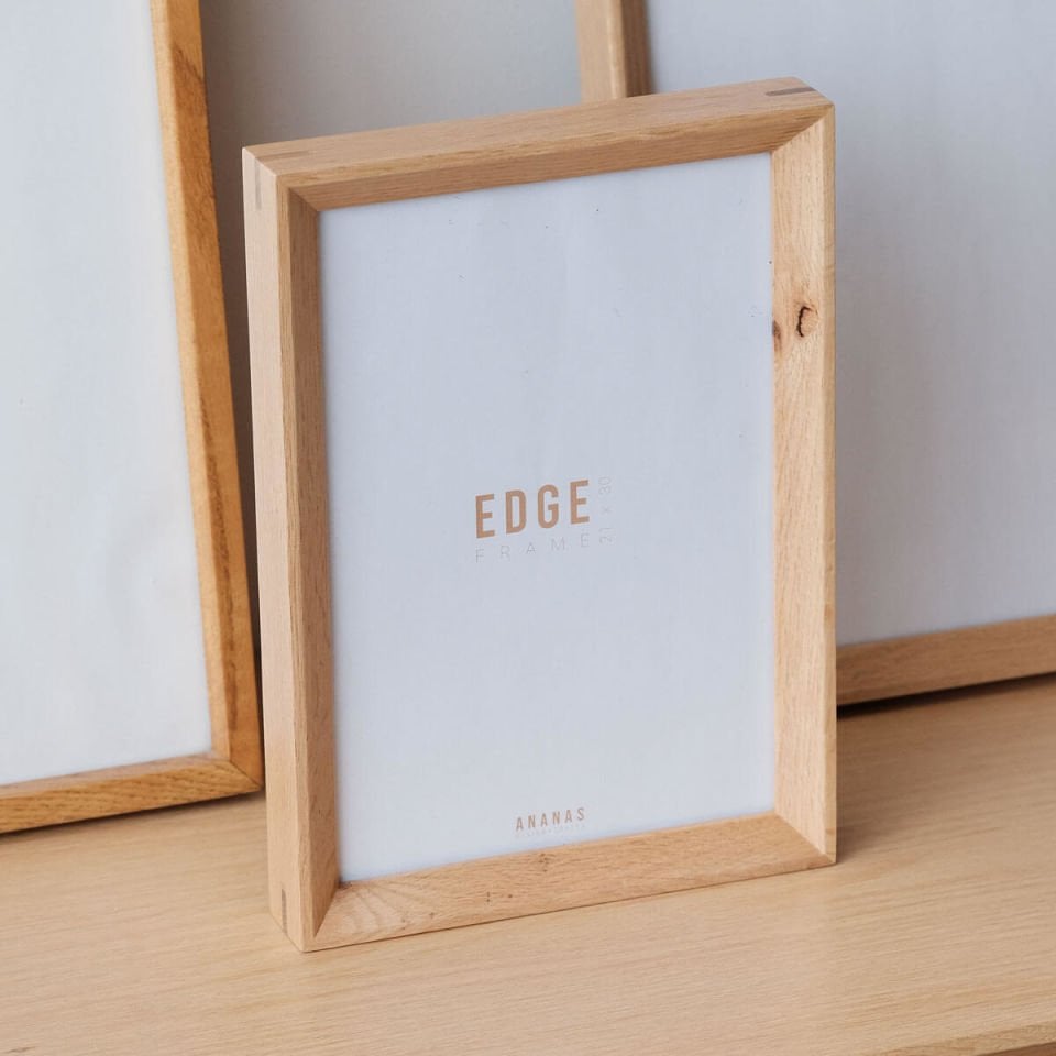 Solid Wood Decorative Frame, Oak – REGULAR Series 32x42 cm Raw