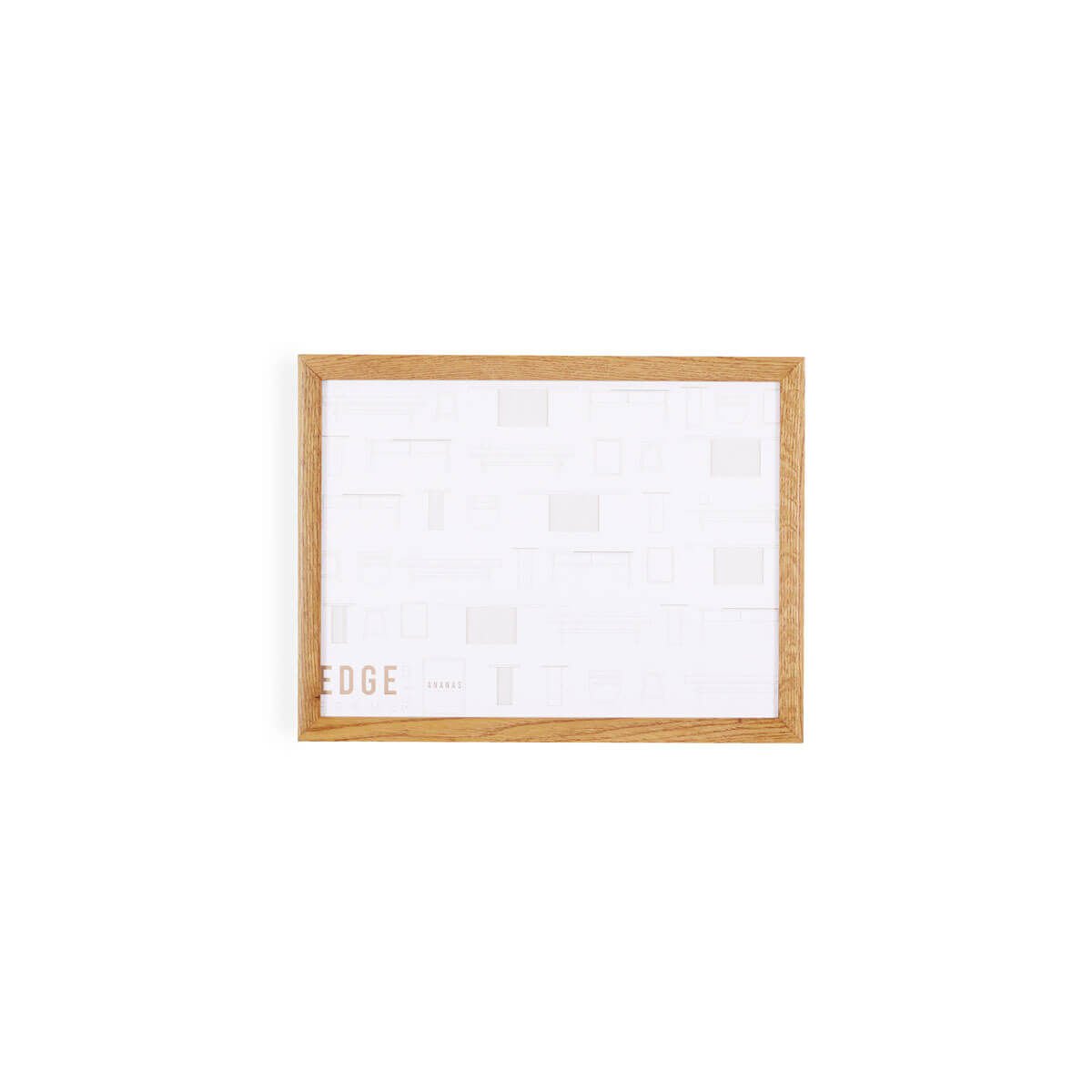 Solid Wood Decorative Frame, Oak – REGULAR Series 32x42 cm Honey