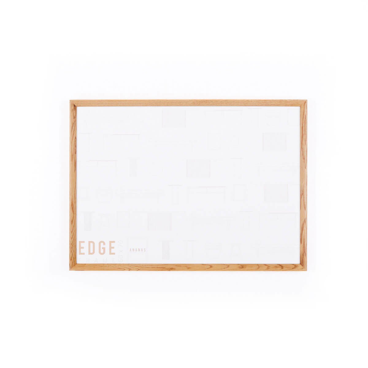 Masif Ahşap Dekoratif Çerçeve, Meşe – REGULAR Serisi 52x72 cm Honey
