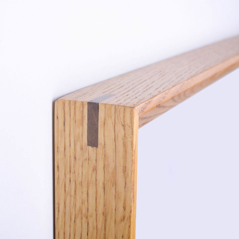 Masif Ahşap Dekoratif Çerçeve, Meşe – REGULAR Serisi 52x72 cm Honey