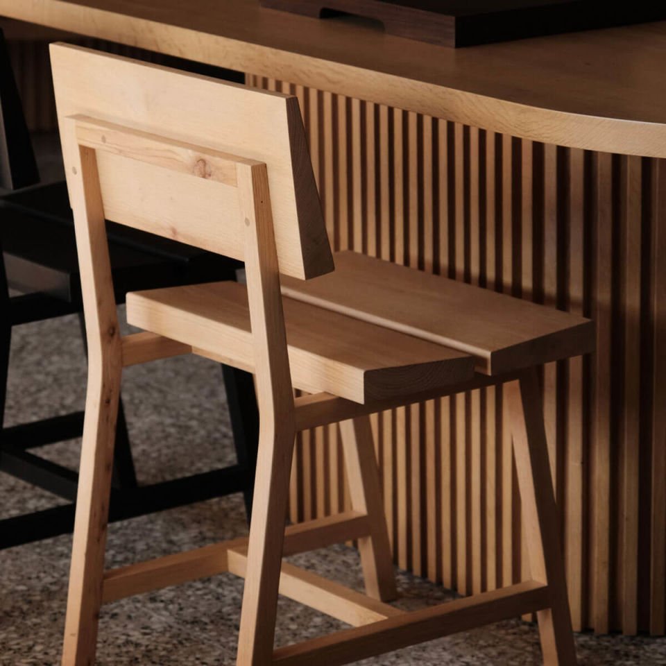 Ahşap Sandalye - PI Serisi Raw