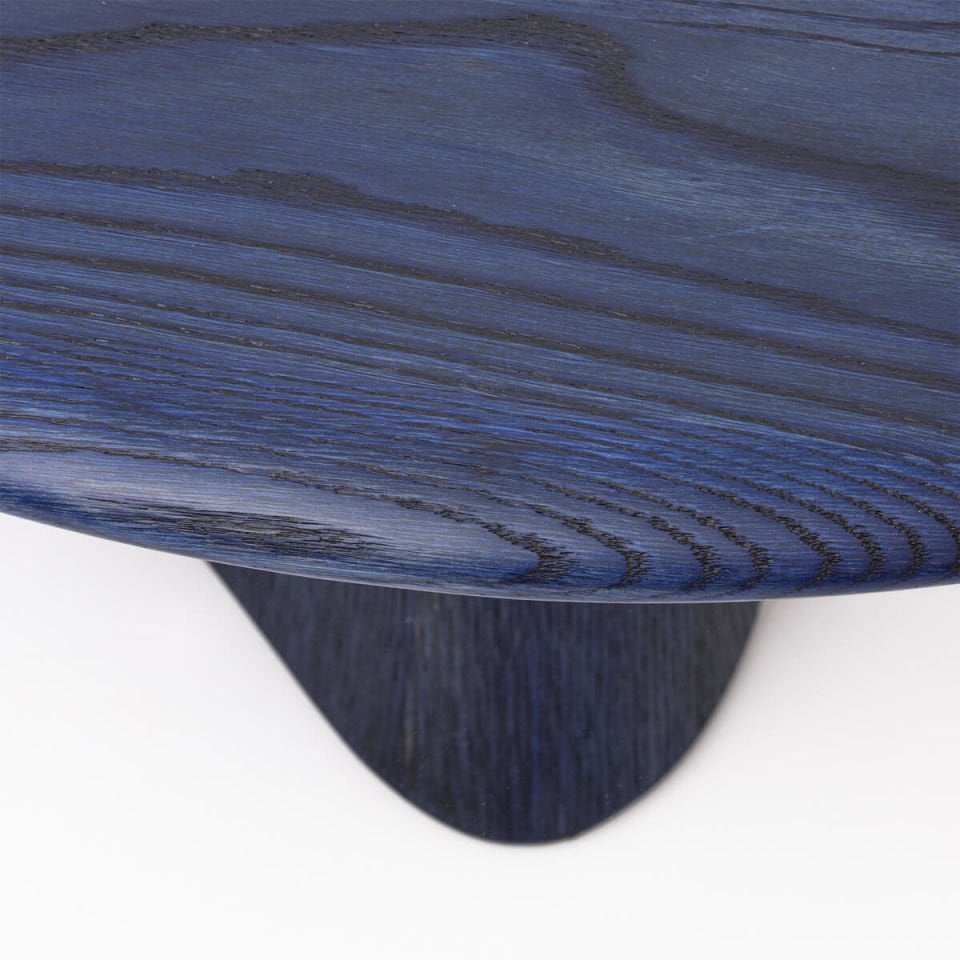 Ahşap Orta Sehpa 3 - LAGOON Serisi Navy Blue
