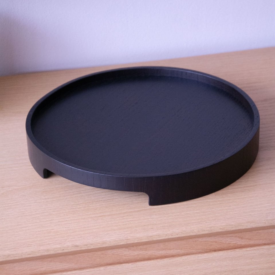 Sunum Tepsisi – EDGE Serisi, Yuvarlak Dark