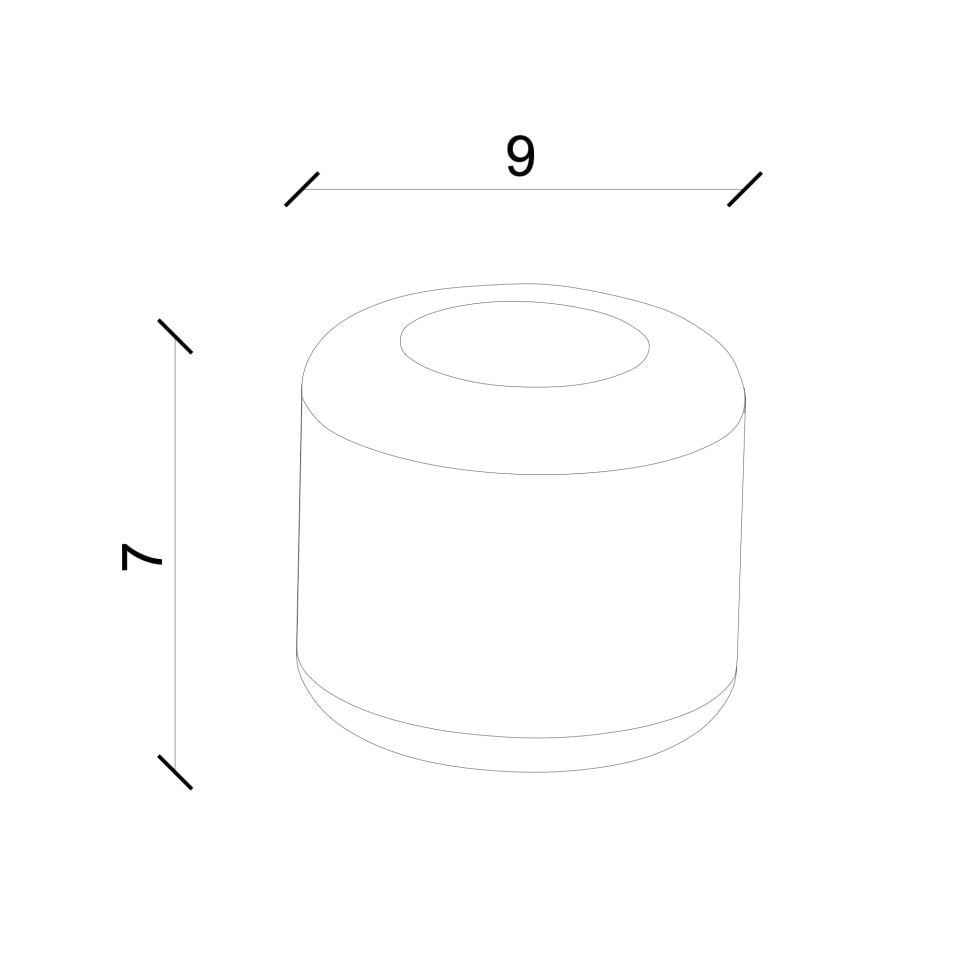 Ahşap Şamdan - Küçük