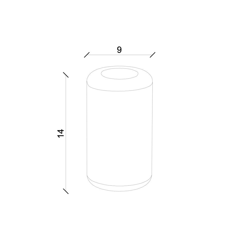 Ahşap Şamdan - Orta