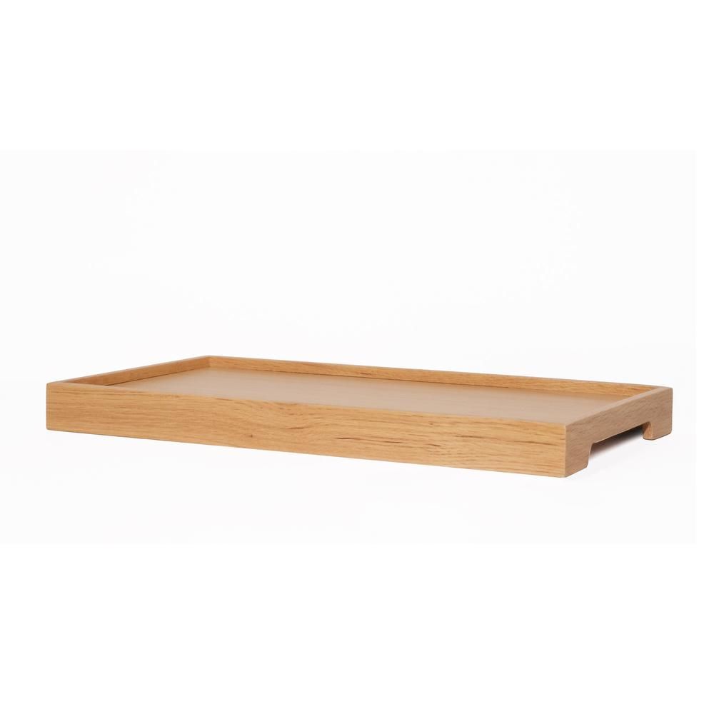 Wooden Serving Tray – EDGE Series, Rectangular Honey