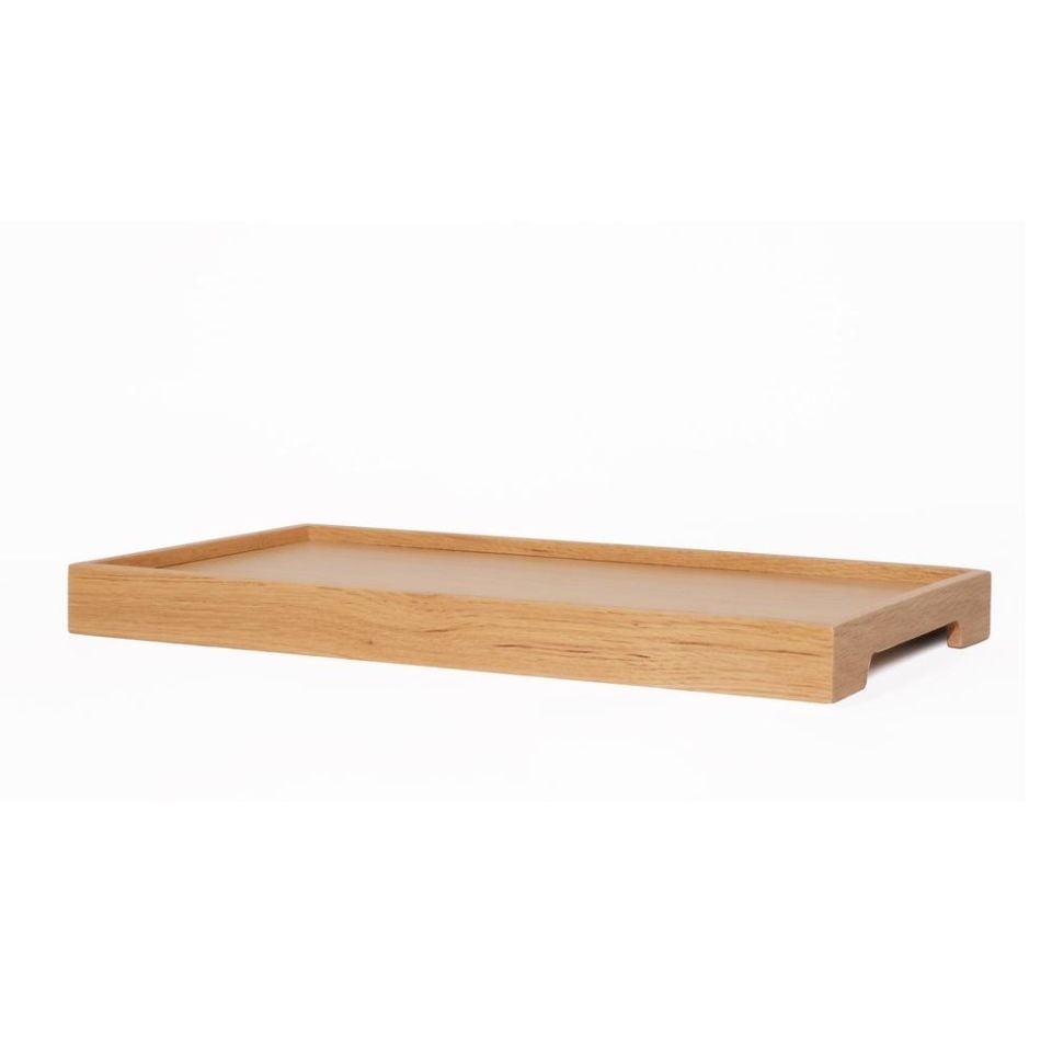 Wooden Serving Tray – EDGE Series, Rectangular Honey
