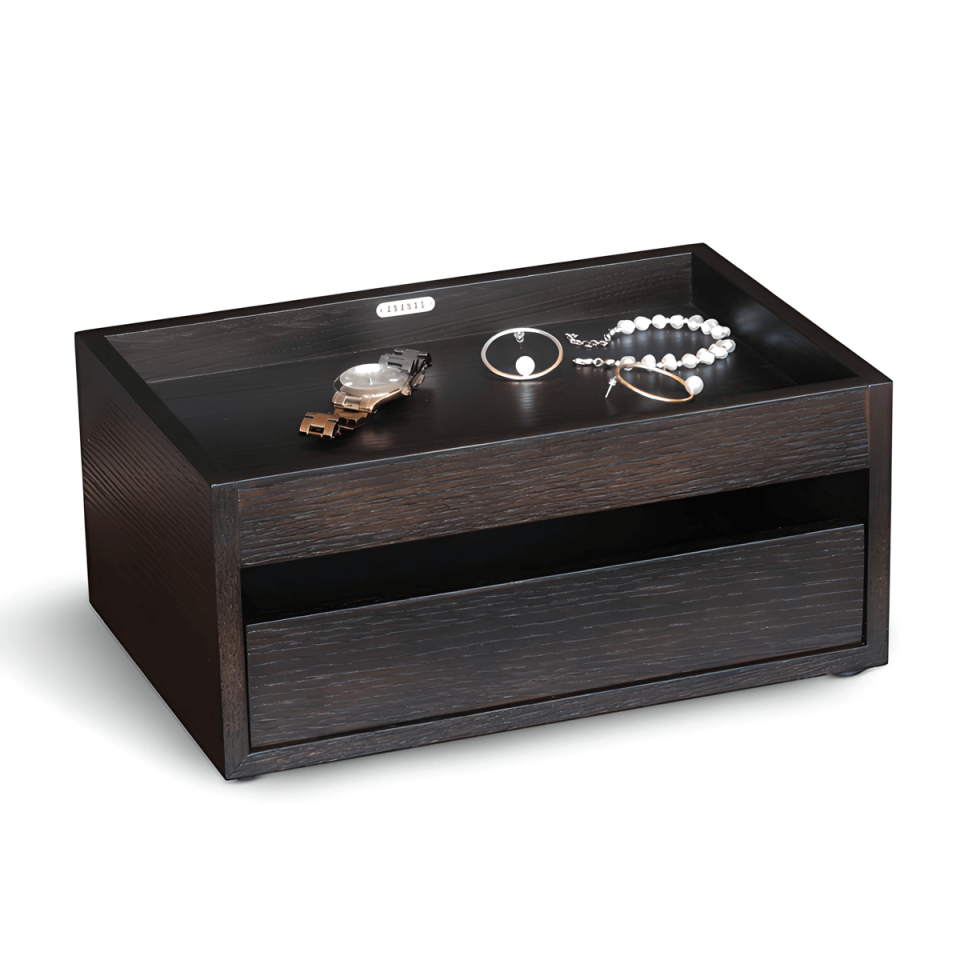 PARAMARIBO Organizer / Jewelry Box, Oak Dark