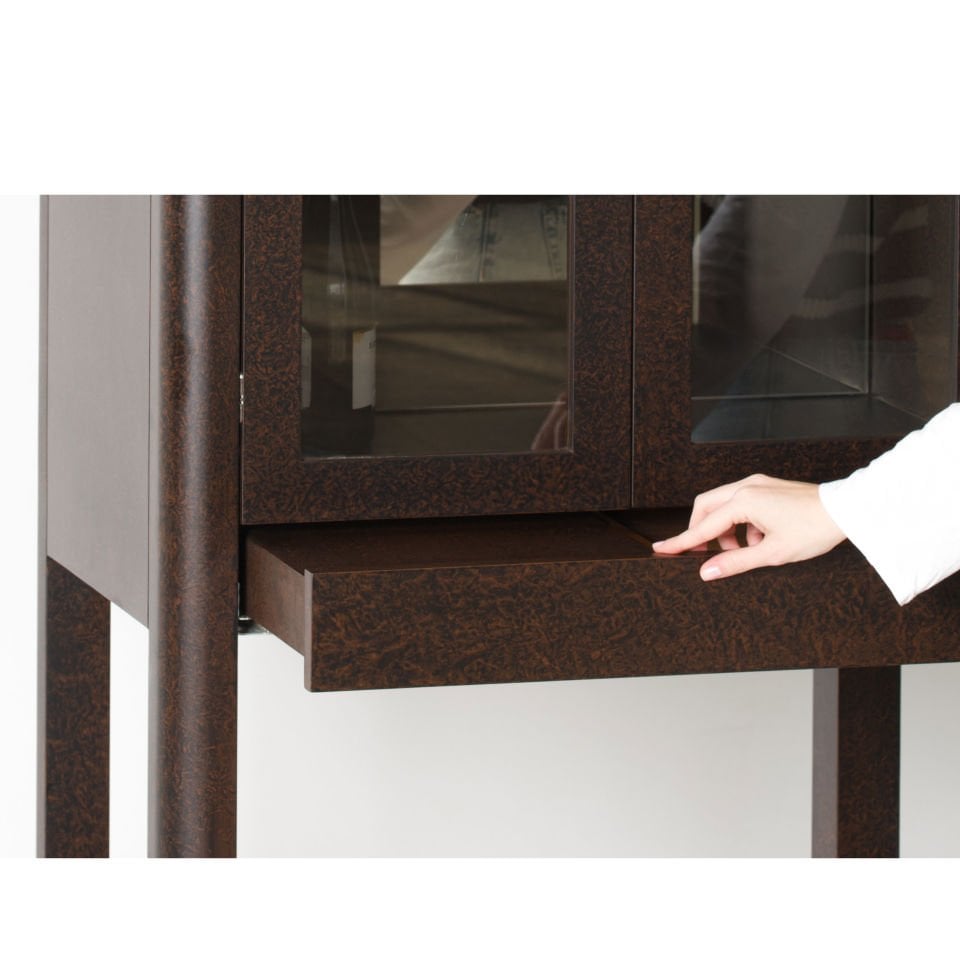 Ahşap İçki Dolabı -  CASABLANCA High Vitrin Serisi