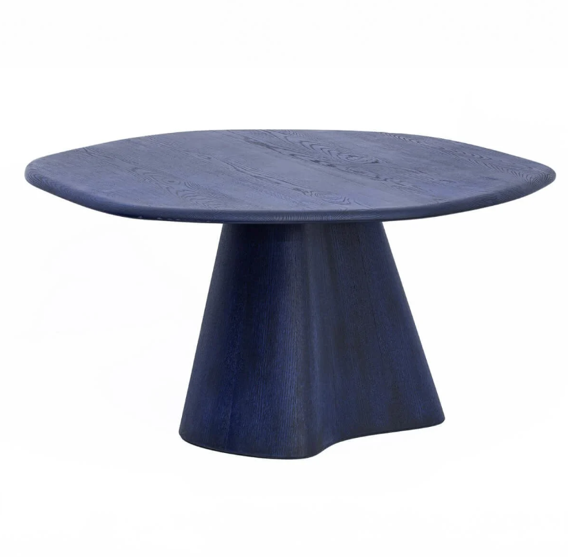 Masif Ahşap Masa – LAGOON Serisi Navy Blue