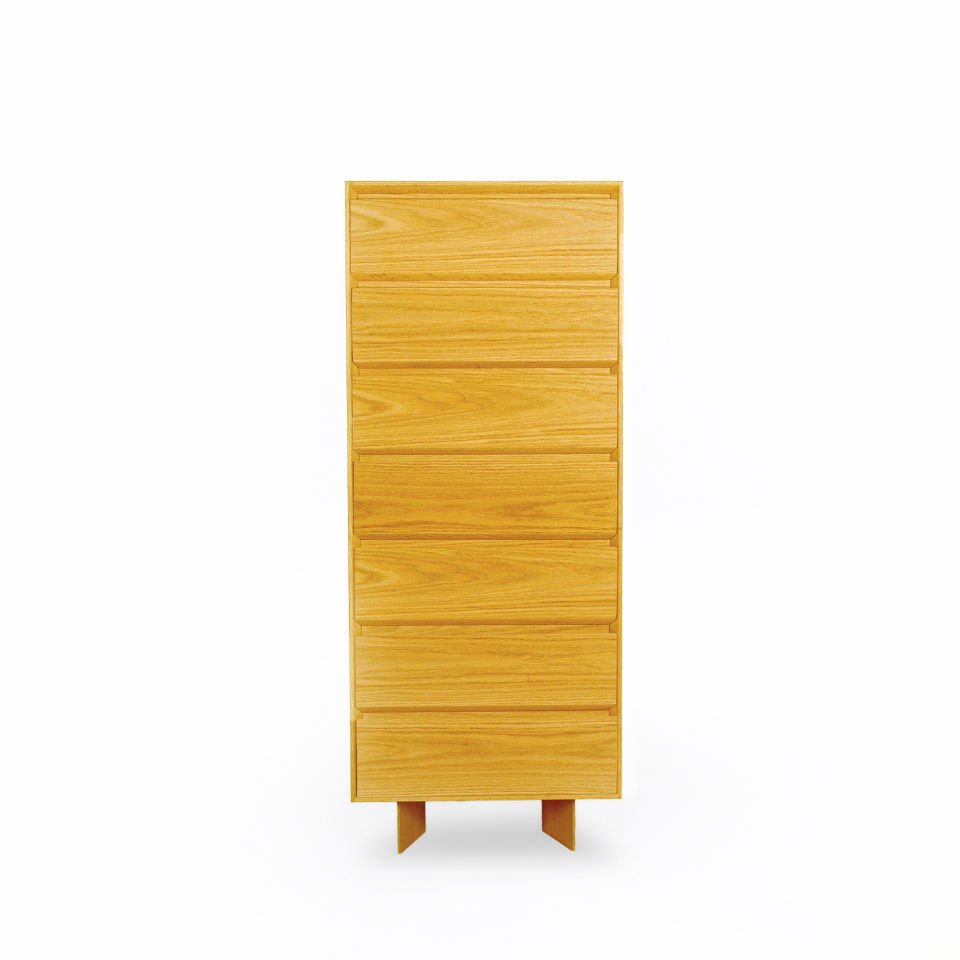 Ahşap Şifonyer, Dikey - BEAM Serisi Honey