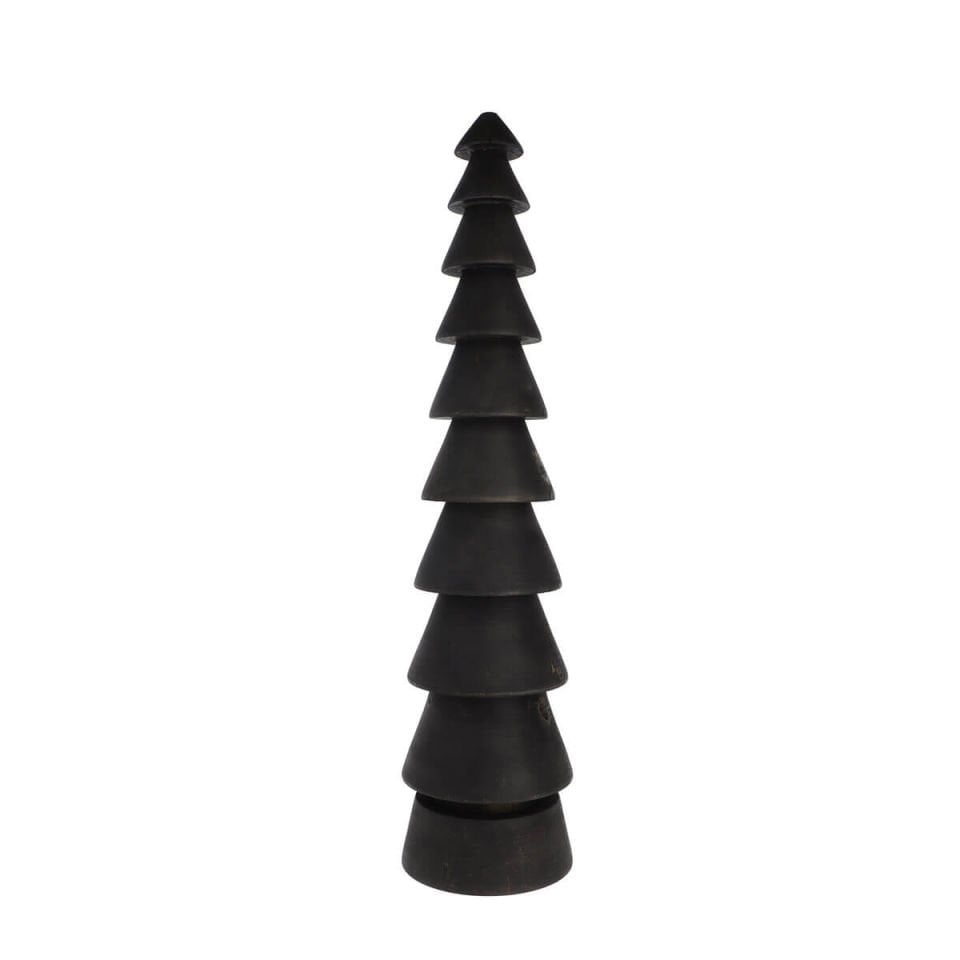 Ahşap Yılbaşı Ağacı Mega FIR – Sedir, 62 cm Dark