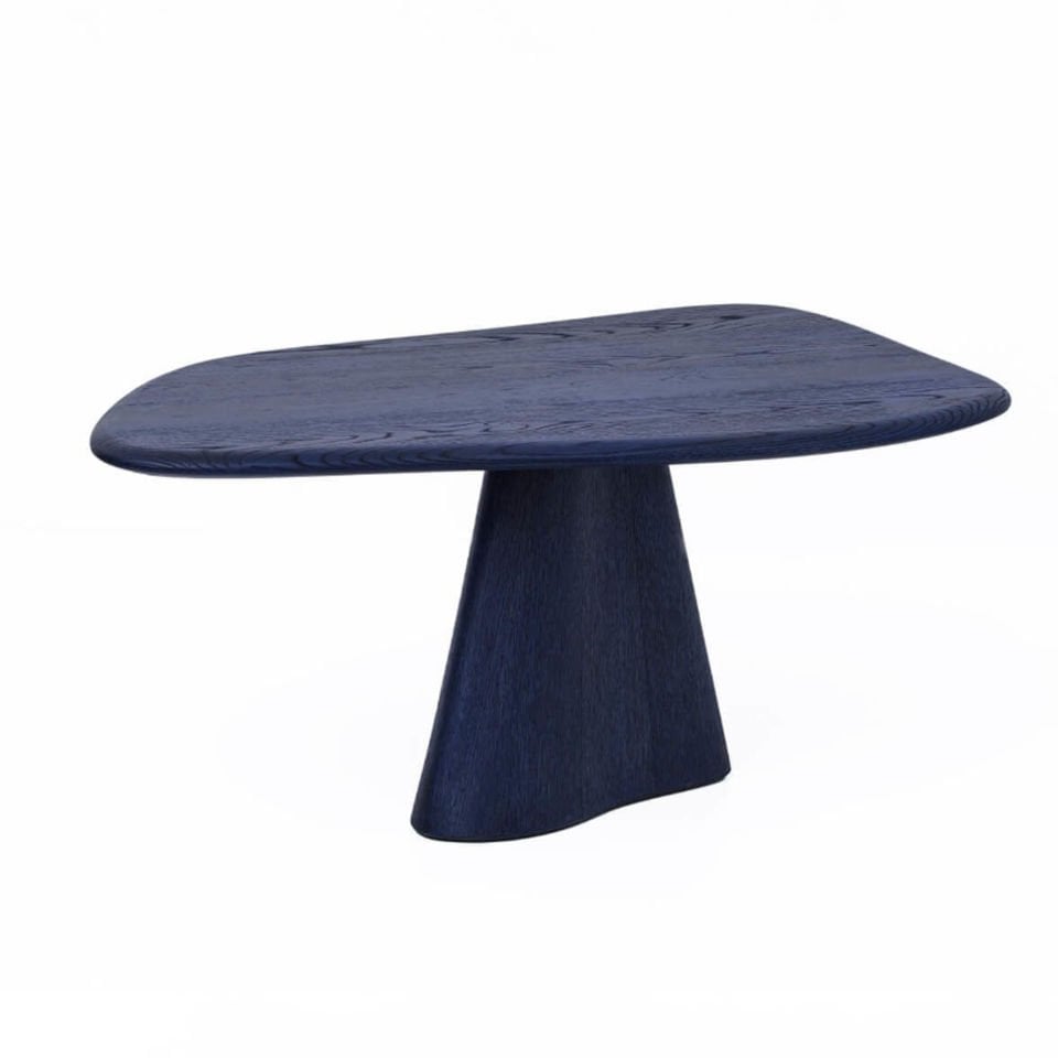 Masif Ahşap Orta Sehpa  – LAGOON Serisi Venti Navy Blue