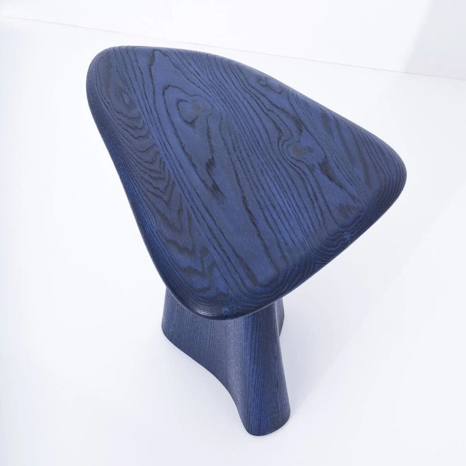 Masif Ahşap Orta Sehpa  – LAGOON Serisi Venti Navy Blue