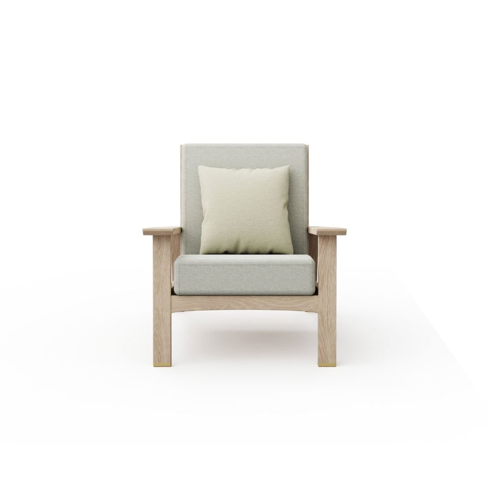 Ahşap Berjer - AKİTA Serisi, Meşe