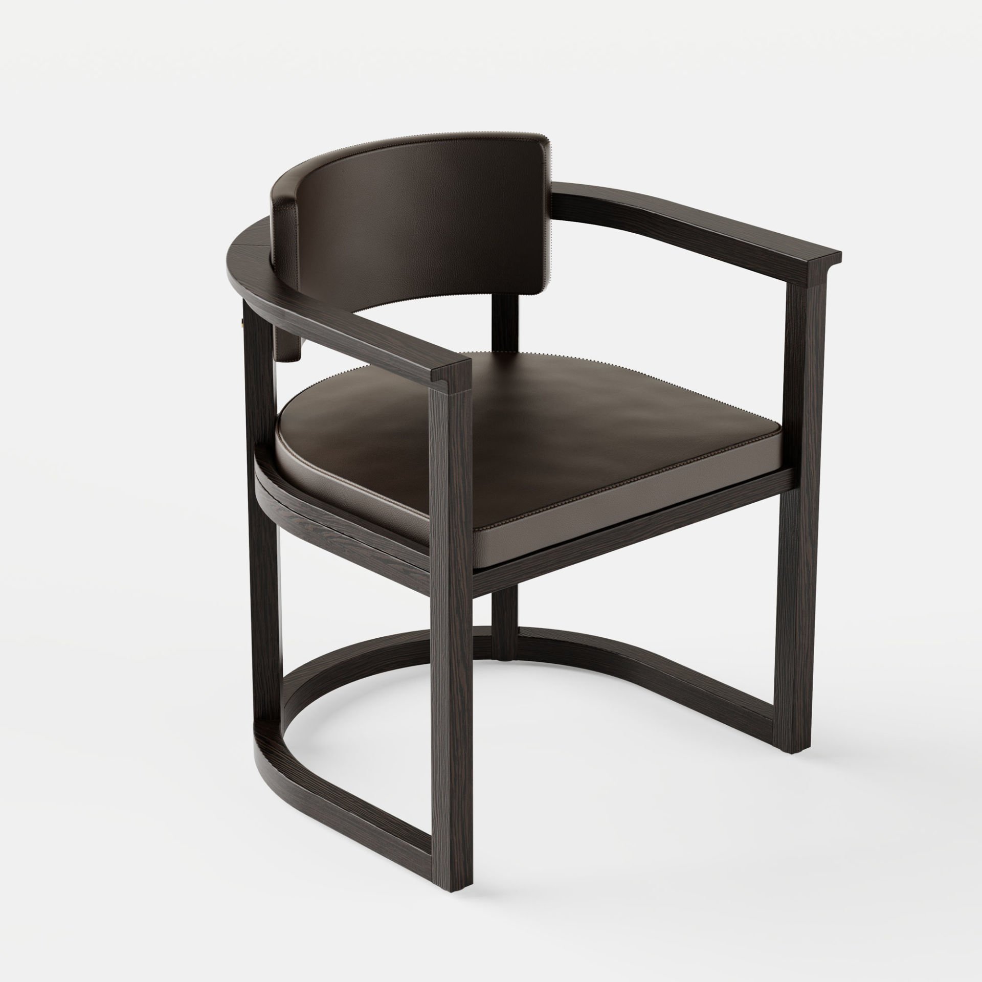 Ahşap Sandalye - DOCIA Serisi Dark