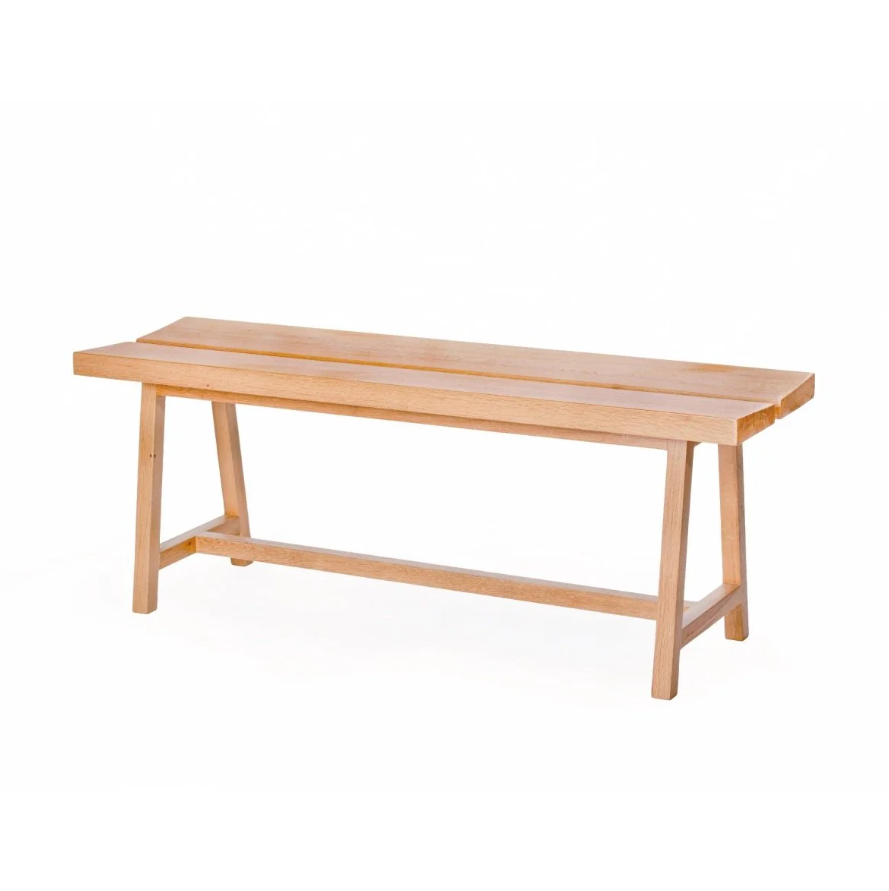 Solid Oak Bench – PI Series Honey - 160 CM