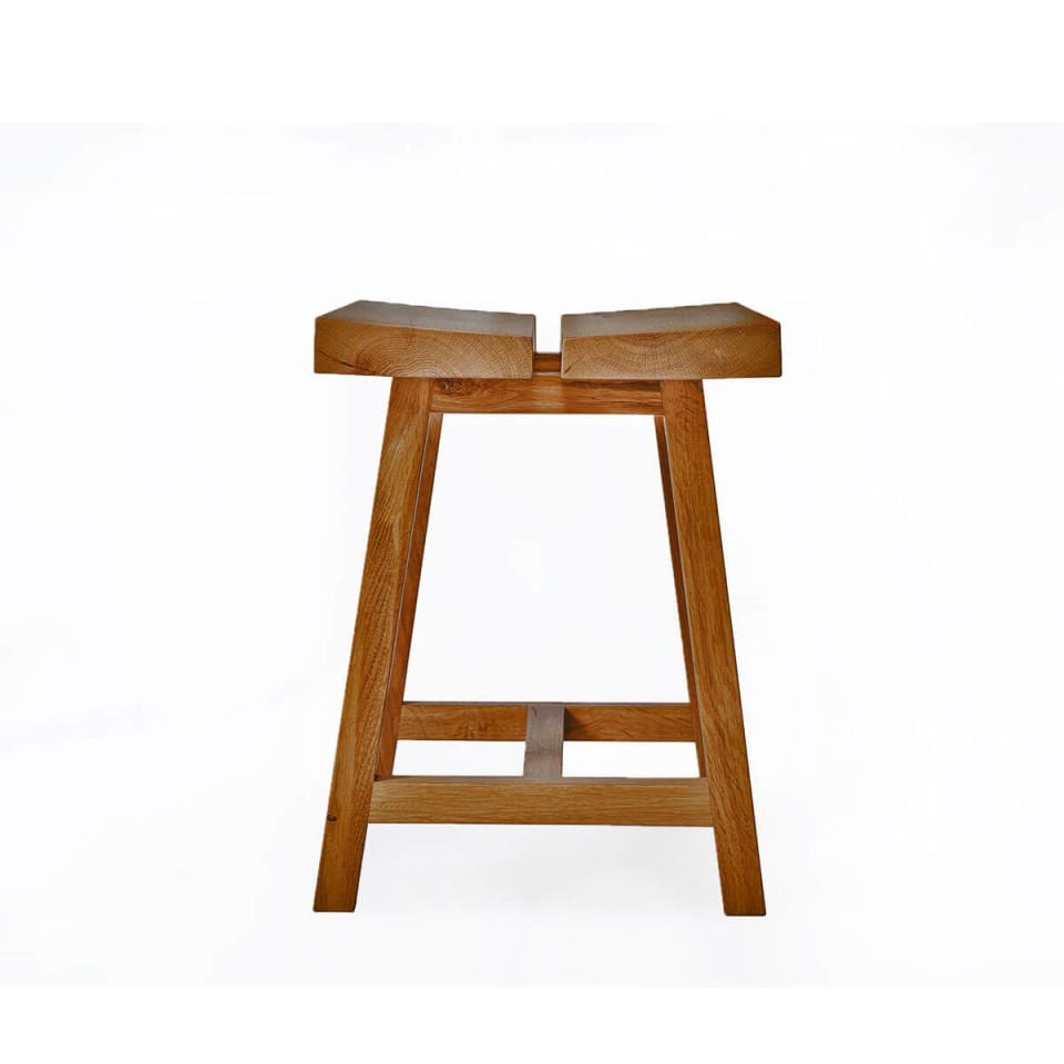 Solid Oak Stool – PI Series Forest
