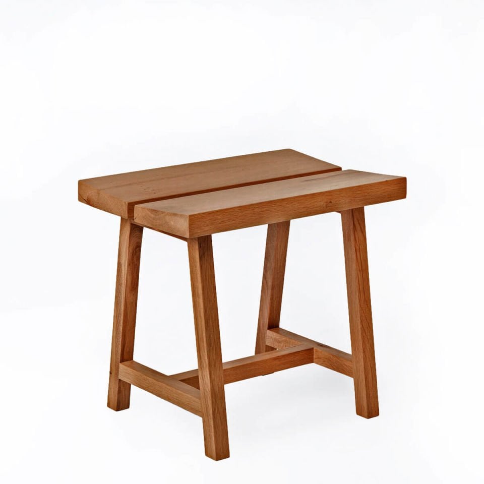 Solid Oak Stool – PI Series Forest