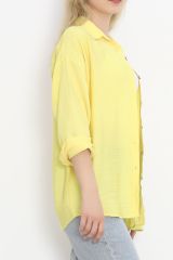 Oversize Gömlek Sarı1 - 152444.701.